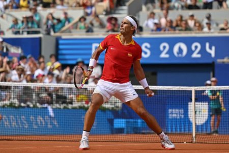 Rafael Nadal obtine calificarea in turul doi la Jocurile Olimpice si va juca impotriva lui Novak Djokovic