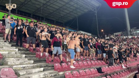 CFR Cluj - U. Craiova. Galeria CFR Cluj isi sustine favoritii in partida cu Universitatea Craiova