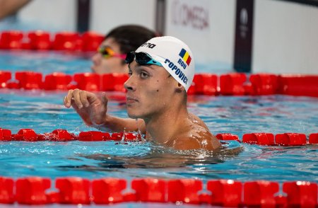 David Popovici, calificare in finala olimpica la 200 metri liber cu cel mai bun timp in semifinale