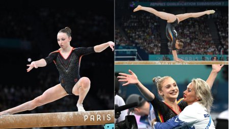 Gimnastele Sabrina Voinea, Ana Barbosu, Amalia Ghigoarta si Lilia Cosman, performante uluitoare la Jocurile Olimpice de la Paris!