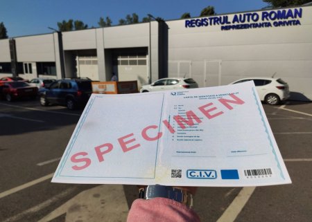 Registrul Auto Roman (RAR) a anuntat un nou format pentru Cartea de Identitate a Vehiculului (CIV)