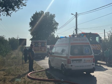 Incendiu la un azil de batrani din Tulcea.  Au fost evacuate 40 de persoane