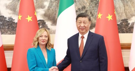 Noul cal <span style='background:#EDF514'>TROIAN</span> al Chinei in Europa. Giorgia Meloni s-a intalnit cu presedintele Xi la Beijing