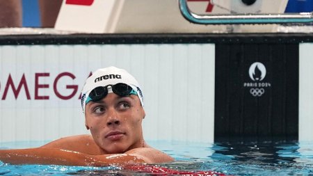 David Popovici s-a calificat in semifinala olimpica a probei de 100 metri liber