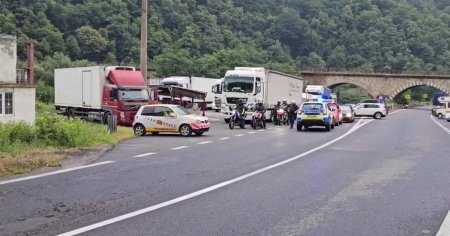 Lucrari pe Valea Oltului. A fost reluat traficul rutier pe sectorul Boita-Lazaret, anunta CNAIR VIDEO