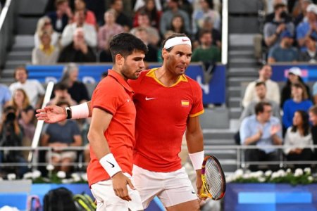 Visul olimpic a luat sfarsit pentru Nadal si Alcaraz, eliminati din competitia de dublu