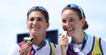 Simona Radis si Ancuta Bodnar, prima medalie la canotaj pentru Romania la Jocurile Olimpice