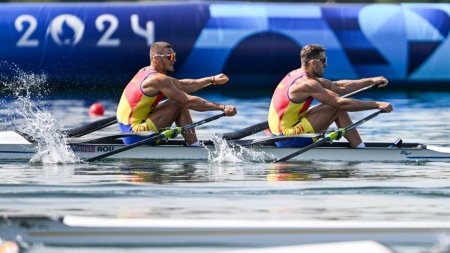 Paris 2024. Andrei Cornea si Marian Enache, CAMPIONI olimpici la dublu vasle masculin