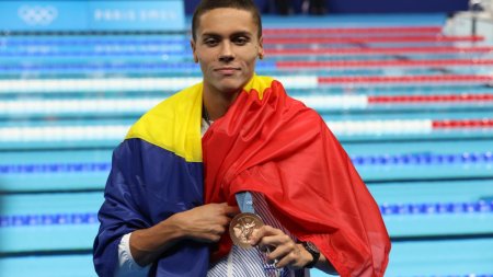 Vrem conditii! David Popovici si-a incheiat aventura la Jocurile Olimpice de la Paris cu o medalie de aur la 200 m si un bronz la 100 m liber