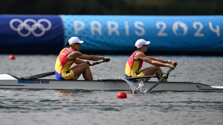 Paris 2024. Ioana Vrinceanu si Roxana Anghel, medalii de ARGINT la dublu rame feminin