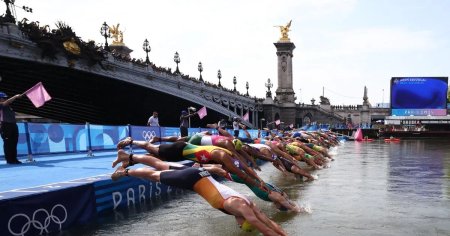 Sportivii, dezgustati ca au fost pusi sa inoate in Sena la Jocurile Olimpice Am atins lucruri scarboase