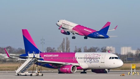 Wizz Air anunta lansarea unor zboruri din Romania catre Malmö si Salerno