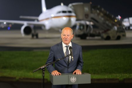 Olaf Scholz explica decizia de a-l preda pe asasinul din FSB intampinat de Putin la aeroport: 