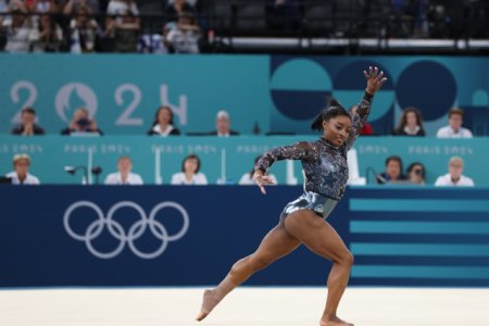 Simone Biles a obtinut a treia medalie de aur la Jocurile Olimpice de la Paris