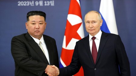 Presedintele rus Putin il asigura de liderul nord-coreean Kim de sprijin dupa inundatiile din iulie