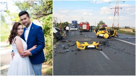 Alin si Alexandra, doi tineri casatoriti de doar doua luni, au murit intr-un accident, in Buzau. Tragedia a fost filmata