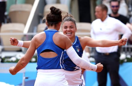 Prima medalie olimpica de aur a Italiei la tenis