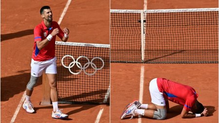 JO 2024. Novak Djokovic spune ca aurul olimpic este cel mai mare succes al sau: Pierderea finalei de la <span style='background:#EDF514'>WIMBLEDON</span> m-a ajutat