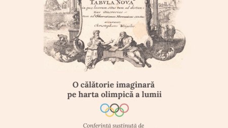 Atlas. Conferintele MNHCV. O calatorie imaginara pe harta olimpica a lumii