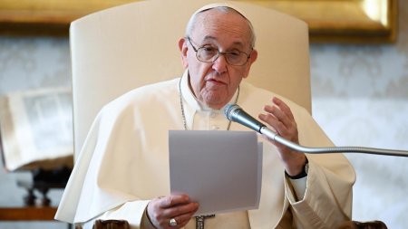 Papa Francisc a lansat un nou apel la incetarea focului in Orientul Mijlociu