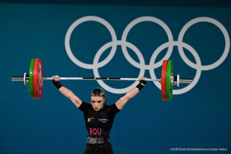 Mihaela Cambei, argint la haltere la Jocurile Olimpice 2024 de la Paris