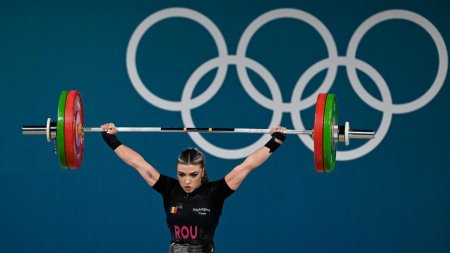 JO 2024: Romanca Valentina Mihaela Cambei a castigat miercuri seara argintul la haltere. Inca o medalie pentru Romania!