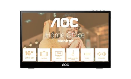 AOC lanseaza noul monitor portabil 16T3EA