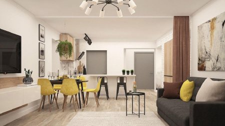  Living modern: 4 idei de amenajare si reguli de care sa tii cont