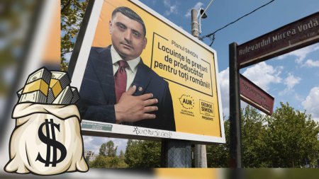 Milionul din buzunarul public: Cum AUR finanteaza campania lui George Simion din banii tai