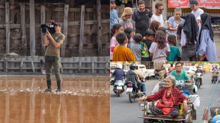 Fotoreportaj Asia Express - Drumul Zeilor, episodul 7. Reactiile localnicilor, in exclusivitate, atunci cand vad echipa de filmare