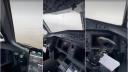 VIDEO Momentul in care un avion TAROM a fost la un pas sa fie rasturnat de furtuna, pe Aeroportul din Oradea