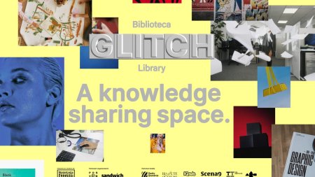 Biblioteca Glitch:  spatiu pentru schimbul de idei dintre arta si design