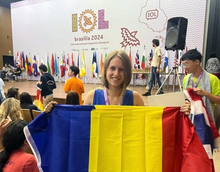 Luiza Mihai, olimpica de aur a Romaniei la lingvistica: 