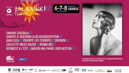 Balkanik Festival - Home of World Music, intre 6 si 8 septembrie la Gradina Uranus: trei zile si trei nopti de concerte si povesti