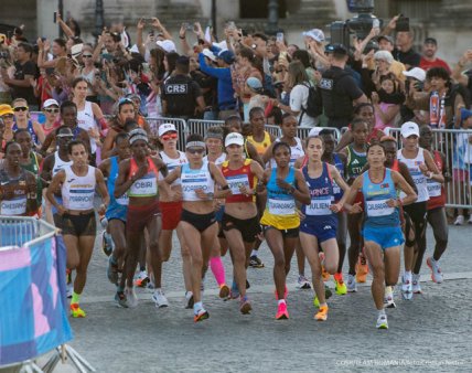 Delvine Meringor a terminat maratonul de la Paris pe locul 7