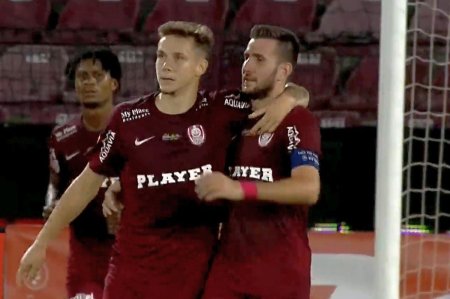 Louis Munteanu a marcat primul gol la CFR Cluj » Incredibil ce s-a intamplat un minut mai tarziu