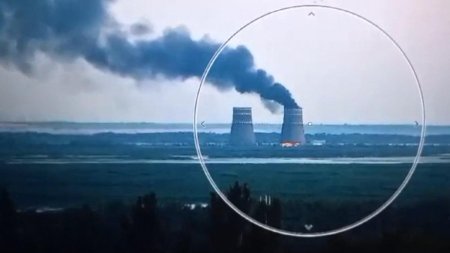 Turnul de racire de la centrala nucleara Zaporojie afectat de incendiu ar putea avea nevoie de inlocuire, avertizeaza seful Rosatom