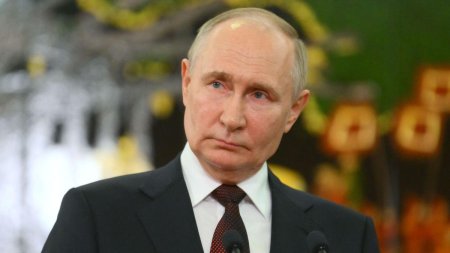 Putin, nervos la intalnirea cu oficialii rusi, ii ameninta pe ucraineni cu un raspuns pe masura dupa incursiunile armatei ucrainene