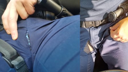 Noile uniforme de Politie, criticata de Europol: Pantalonii se rup in zonele sensibile, lasand politistii intr-o situatie jenanta