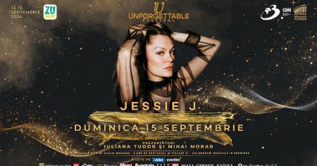 Jessie J incheie triumfator Unforgettable Festival pe 15 septembrie