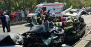 Accident grav pe DN6. Cinci victime si trafic blocat in zona Garii Orsova FOTO