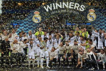 Recordurile stabilite de Real Madrid si de jucatorii sai cu ocazia castigarii <span style='background:#EDF514'>SUPERCUPEI</span> UEFA