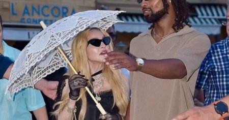 Madonna are un nou iubit: cine este Akeem Morris, mai tanar cu 36 de ani de an. S-a plimbat cu el prin Portofino inainte de cea de-a 66-a aniversare