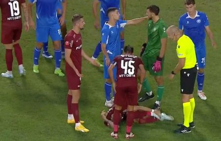 Decizie controversata la CFR Cluj - Maccabi Petach Tikva » Echipa lui Dan Petrescu a cerut penalty