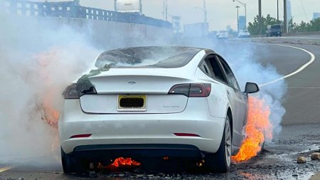 Pericol de incendii: Masinile electrice, gonite din parcari si feriboturi