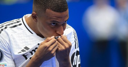 Kylian Mbappe bea apa din Romania. Imaginea cu care se lauda un cunoscut antreprenor local