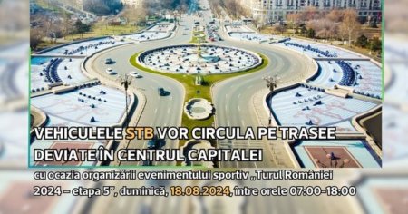 Trasee deviate, duminica, pentru autobuze si troleibuze din Bucuresti. Care sunt acestea