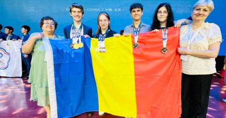 Romania straluceste la Olimpiada Internationala Stiintele Pamantului: Patru medalii obtinute de lotul national la Beijing