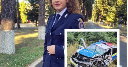 O politista de 21 de ani din Brasov a murit intr-un accident pe DN13. Autospeciala ar fi fost acrosata de remorca unui TIR