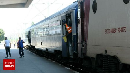 Intarzieri de pana la 6 ore la unele trenuri CFR de calatori: Defectiunii inregistrate la un tren privat de marfa